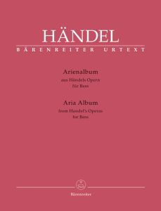Aria Album from Handel's Operas. Bass