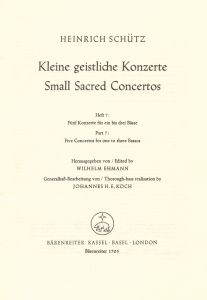 Short Sacred Concertos Book 7: Ich liege; Ich beuge; Ich bin jung; Fuerchte dich nicht; Himmel und E