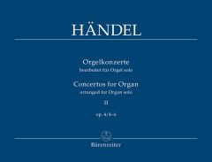 Concertos for Organ Op.4 Volume II Nos. 4-6