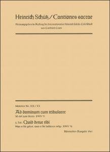 Cantiones Sacrae, Volume 2: Nos. 19-20