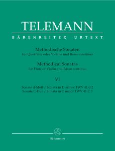 Methodical Sonatas for Violin (Flute) and Bc: Volume 6