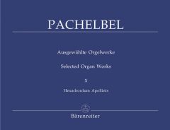Selected Organ Works X (Hexachordum Apollinis 1699)
