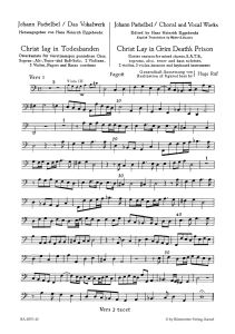 Christ lag in Todesbanden (Christ lay in grim death's prison) (Bassoon/Cello)
