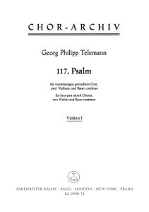 Psalm 117 Laudate Jehovam (Violin I)