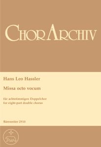 Missa Octo Vocum Full Score