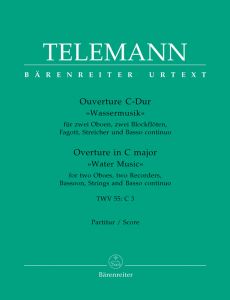 Overture in C major (TWV 55: C3) (Water Music) (Full Score)