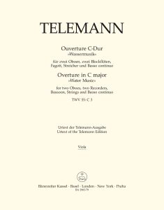 Overture in C major (TWV 55: C3) (Water Music) (Viola)