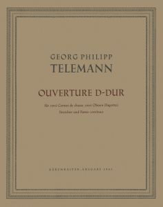 Overture in D major (TWV 55: D21) (Full Score)