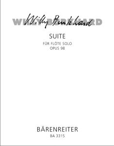 Suite Op.98 for Flute Solo