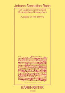 Schemelli Gesangbuch 1736; 6 Songs from A. M. Bach Piano Book 1725