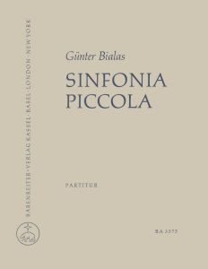 Sinfonia Piccola (Full Score, paperback)