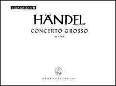 Concerto grosso in B-flat major Op.3/1 (HWV 312) (Cembalo)