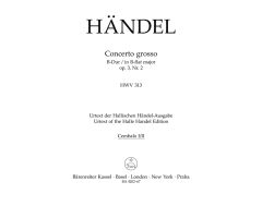 Concerto grosso in B-flat major Op.3/2 (HWV 313) (Cembalo I/II)