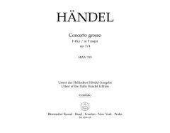 Concerto grosso in F major Op.3/4 (HWV 315) (Cembalo)