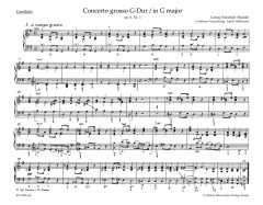Concerto grosso in G major Op.6/1 (HWV 319) (Cembalo)