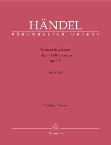 Concerto grosso in B-flat major Op.6/7 (HWV 325) (Full Score)