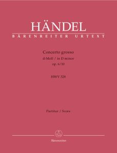 Concerto grosso in D minor Op.6/10 (HWV 328) (Full Score)