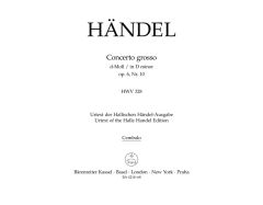 Concerto grosso in D minor Op.6/10 (HWV 328) (Cembalo)