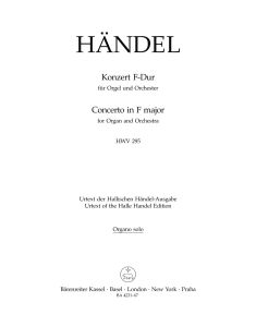 Concerto for Organ No.13 in F major (HWV 295) (The Cuckoo and the Nightingale) (Organ Solo)