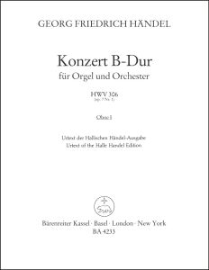 Concerto for Organ in B-flat major Op.7/1 (HWV 306) (Wind Set)