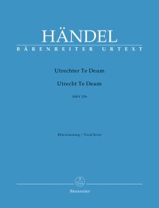 Utrecht Te Deum (HWV 278) (Vocal Score)