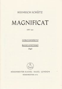Magnificat SWV 468 (Favorit-choir/Organ)