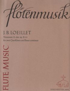 Trio Sonata in G major Op.2/12 for Two Flutes and Basso continuo