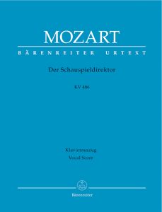 Der Schauspieldirektor (K.486) (Vocal Score)