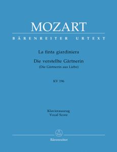 La finta giardiniera (K.196) (Vocal Score)