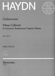 Missa Cellensis (Cecilia Mass) (Hob.XXII:5) (Full Score)