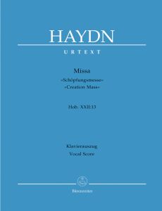 Creation Mass in B Flat (Hob.XXII:13) (Vocal Score)