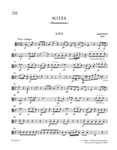 Mass in B-flat major (Harmonie-Messe) (HobXXII:14) (Viola)
