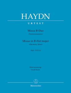 Mass in B-flat major (Harmonie-Messe) (HobXXII:14) (Vocal Score)
