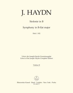 Symphony No.102 in B-flat major (Hob.I:102) (Violin II)