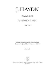 Symphony No.104 in D major (London) (Hob.I:104) (Violin II)