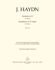 Symphony No.6 in D major (Hob.I:6) Le Matin (Wind Set)