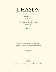 Symphony No.6 in D major (Hob.I:6) Le Matin (Violin II)
