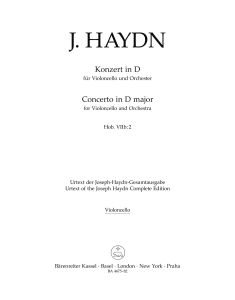 Concerto for Violoncello No.2 in D major (Hob.VIIb:2) (Cello)