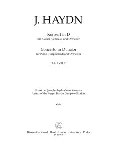 Concerto for Piano in D major (Hob.XVIII:11) (Viola)