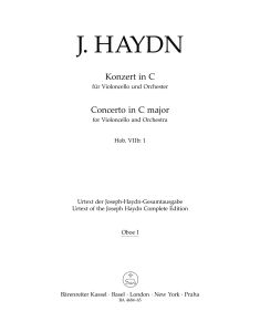 Concerto for Violoncello No.1 in C major (Hob.VIIb:1) (Wind Set)