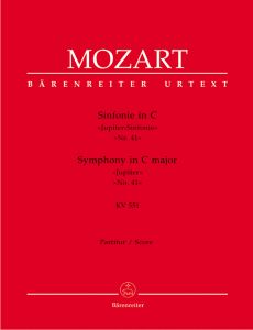 Symphony No.41 in C major (K.551) (Jupiter) (Full Score)