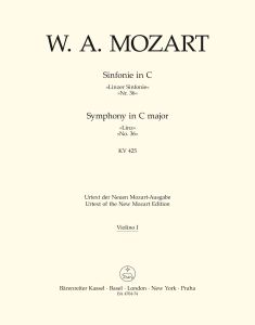 Symphony No.36 in C major (K.425) (Linz) (Violin I)