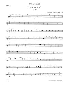 Symphony No.16 in C major (K.128) (Wind Set)