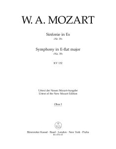 Symphony No.19 in E-flat major (K.132) (Wind Set)