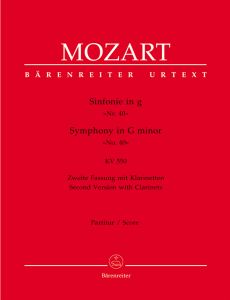 Symphony No.40 in G minor (K.550) (Full Score)