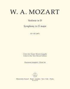 Symphony No.30 in D major (K.202) (Wind Set)