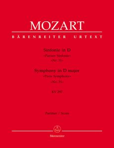 Symphony No.31 in D major (K.297) (Paris) (Full Score)
