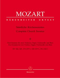 Complete Church Sonatas: Volume 2 (Score & Parts)