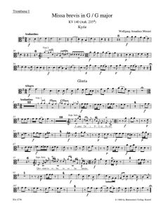 Missa brevis in G major (K.140) (Wind Set)