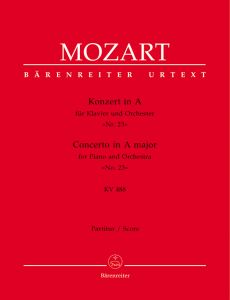 Concerto for Piano No.23 in A major (K.488) (Full Score)